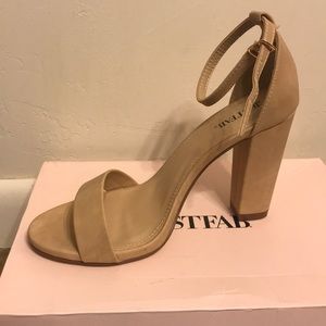 Brand new block heel